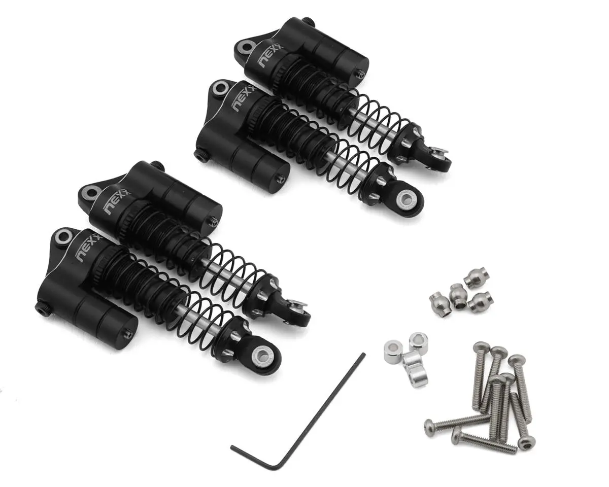 Nexx Racing Redcat Ascent18 Reservoir Aluminum Oil Shocks (4 Pack) (53Mm) 1