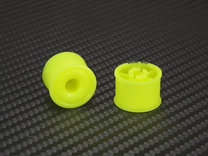 Pn Racing Mini-Z 2Wd Machine Delrin Cut Yellow Formula 14X20mm Flanged Wheel R14 1