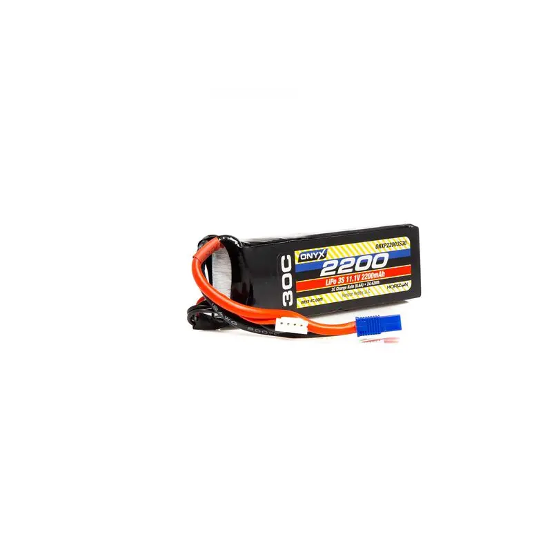 11.1V 2200Mah 3S 30C Lipo Battery: Ec3 - Onxp22003s30 1