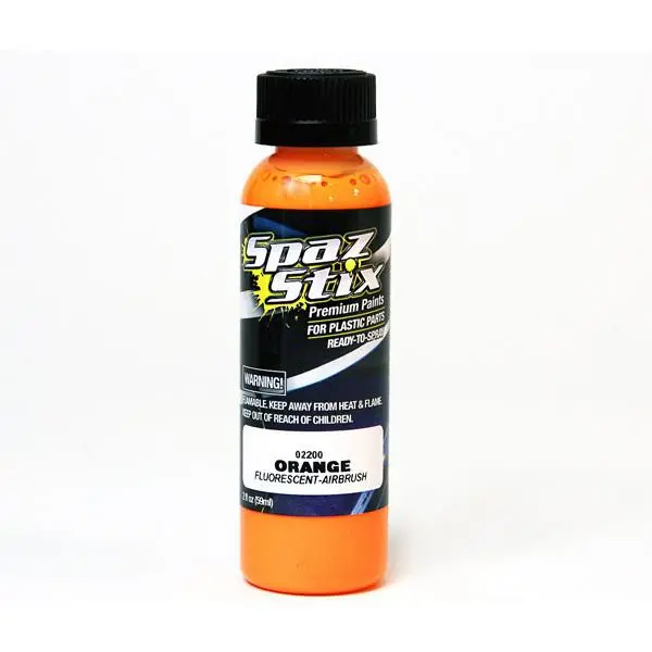 Orange Fluorescent Airbrush Paint 2Oz (Szx02200) 1