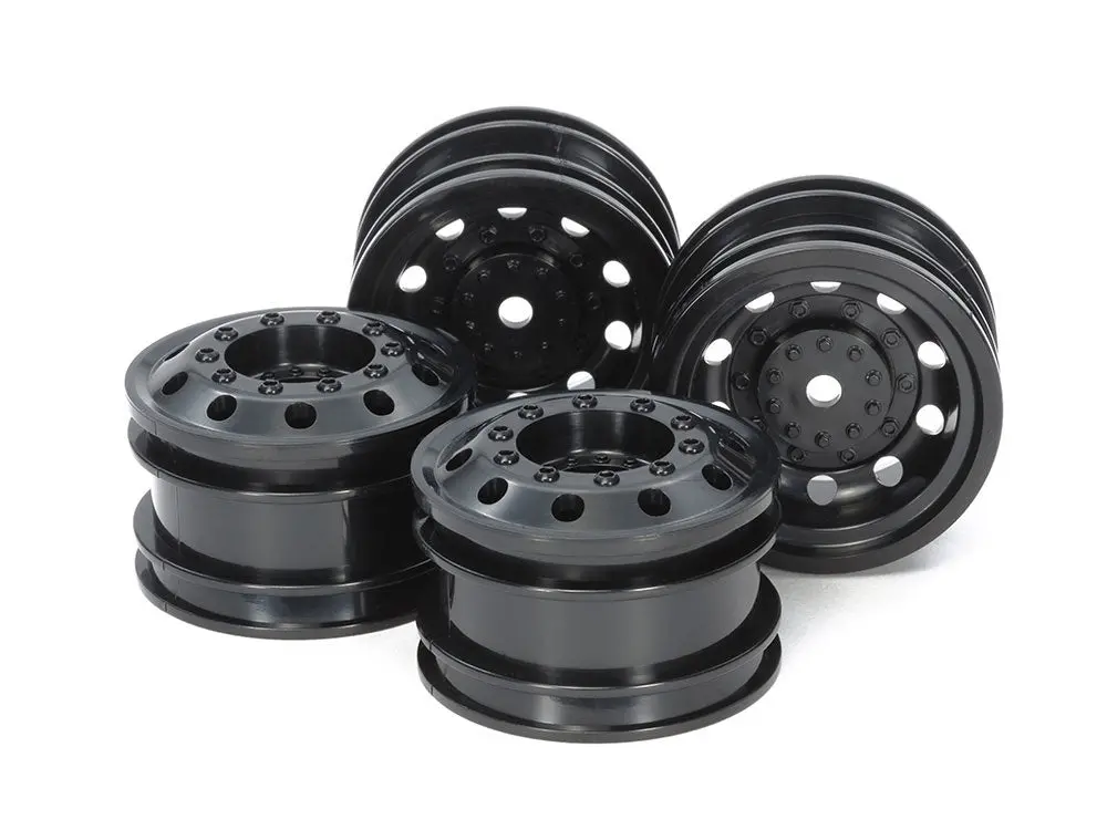 Tamiya - On-Road Racing Track Wheel (Black Fr X2) 1