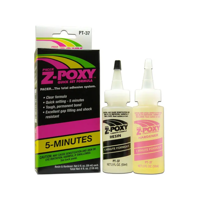 Z-Poxy 5 Minute Epoxy, 4 Oz - Paapt37 1