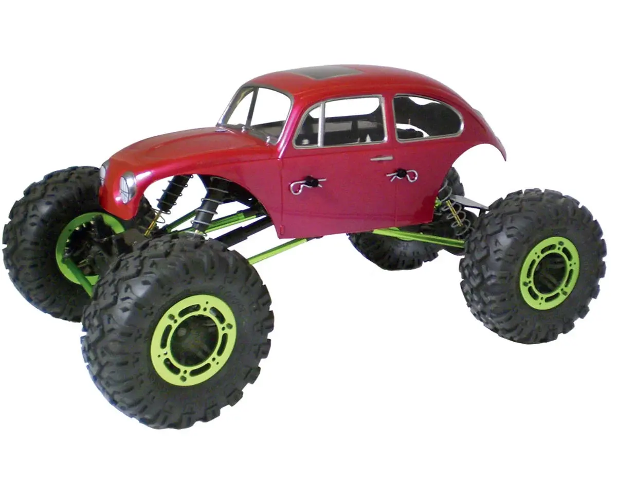 Parma Pse 1/10 Parma Rock Crawler/Monster Truck Old School Bug Body (Clear) (180Mm) W/Wing & Window Masks 1