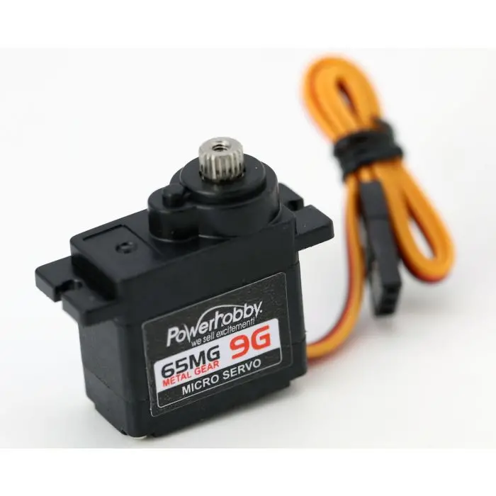 Powerhobby 65Mg Metal Gear Digital 9G Micro Servo 11Sec/30Oz @ 6.0V 1