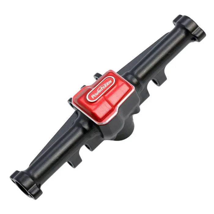 Power Hobby Aluminum Rear Axle Housing Black Traxxas Trx-4M 1