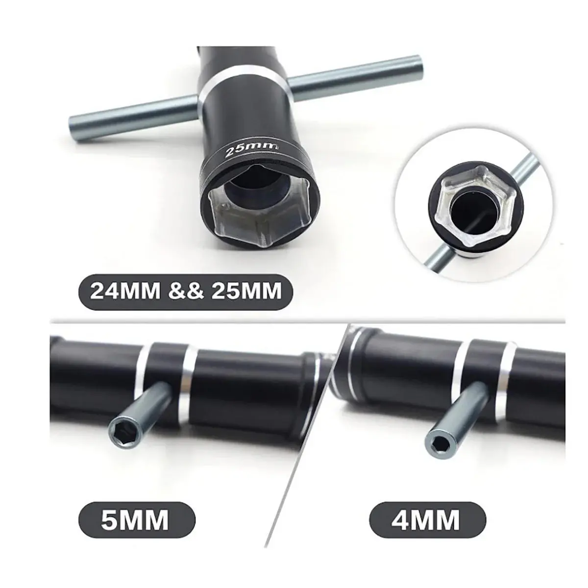 Powerhobby 24Mm / 25Mm Aluminum Hex Wheel Wrench Rc Tools 2
