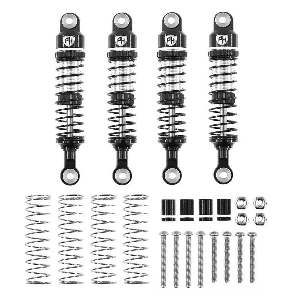 Powerhobby 53Mm Threaded Oil Shocks (4) 1/18 Redcat Ascent-18 1