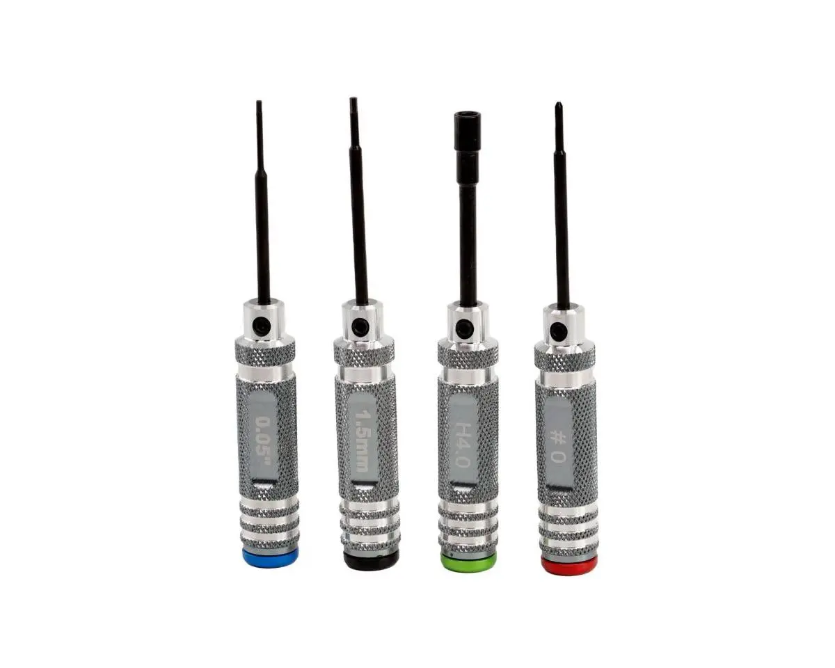 Power Hobby 0.05" 1.5Mm Hex 4.0Mm Nut #0 Driver Tool Set 1
