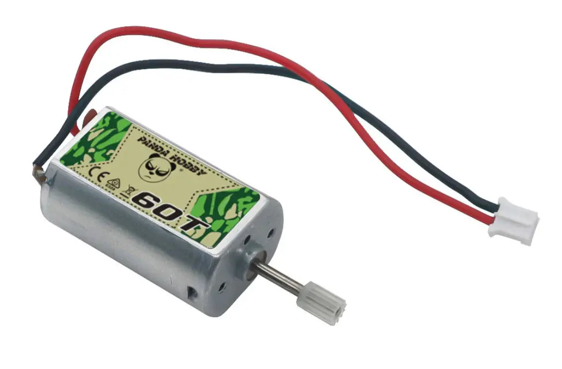 Panda Hobby 180 Brushed Motor 60T For 1/18 Vehicles 1