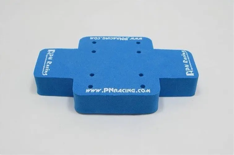 Pn Racing Mini Car Foam Stand (Blue) 1