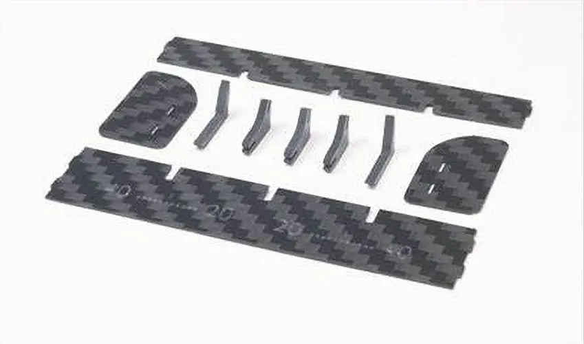 Pn Racing Mini Z Carbon Fiber Rear Wing Kit 1