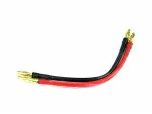Pn Racing Charger Connect Cable 4Mm Bullets With 14Awg 10Cm Silicon Wire Set 1