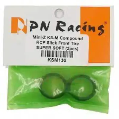 Pn Racing Mini-Z Ks-M Compound Slick 8.5Mm Tire Super Soft (Ksm130) 1