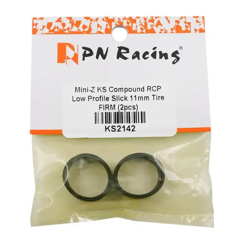 Pn Racing Mini-Z Ks Compound Low Profile Slick 11Mm Tire Firm (Ks2142) 1