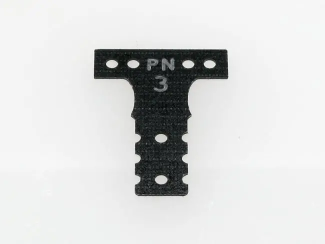 Pn Racing Mini-Z Mr03 Mm G10 Black Fiber Glass T-Plate #3 (Mr3043k) 1