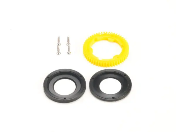 Pn Racing Pnwc Mini-Z Enclosed Cover Kit Spur Gear 64P 53T (Yellow) For Gear Differential 1
