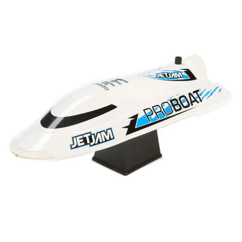 Jet Jam 12" Pool Racer Brushed Rtr, White 1