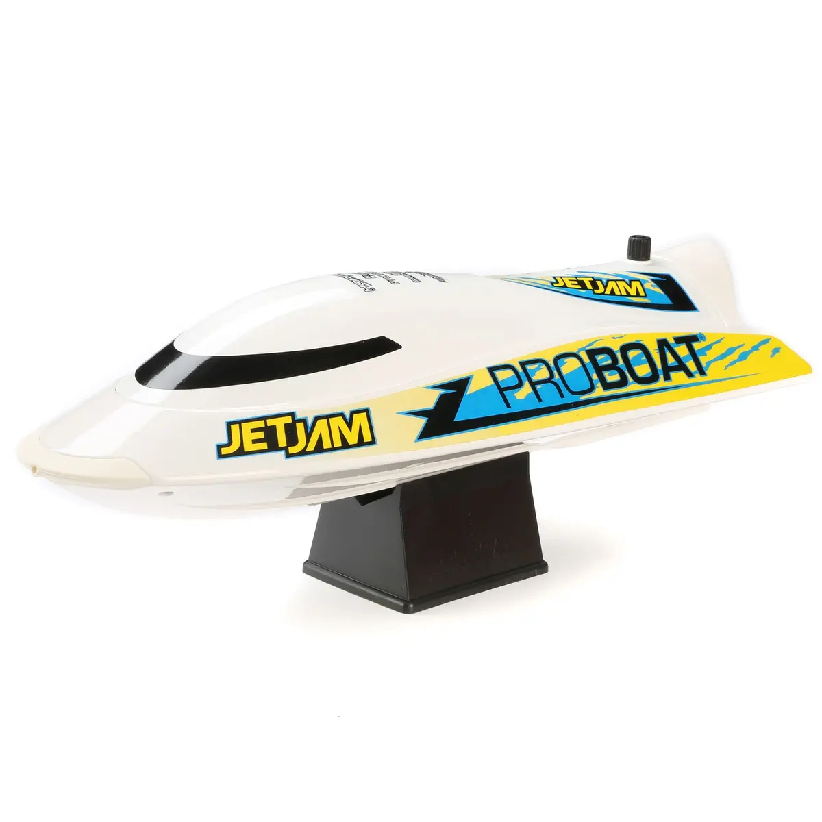 Jet Jam V2 12" Self-Righting Pool Racer Brushed Rtr, White - Prb08031v2t2 1