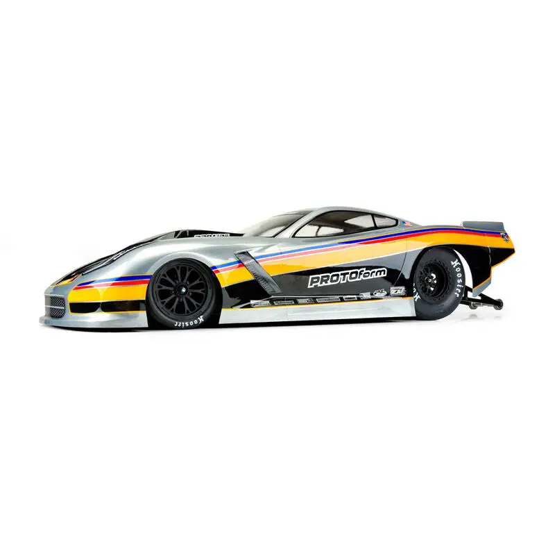 Clear Body, Chevrolet Corvette C7 Pro-Mod: 1/10 Slash 2Wd 1