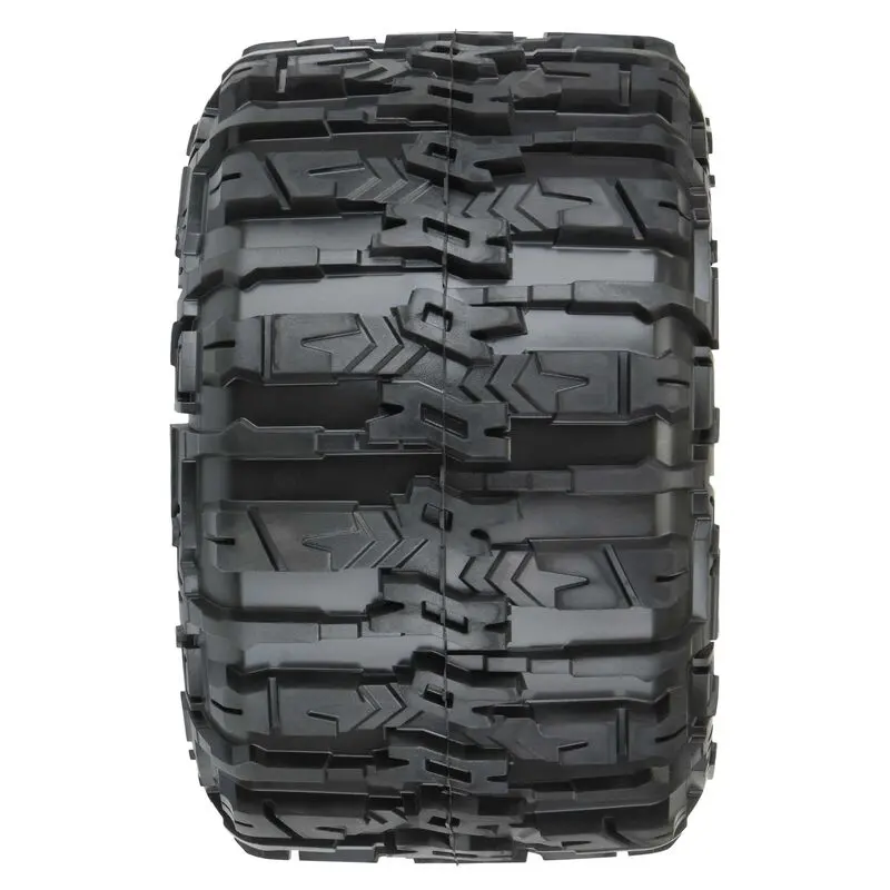 1/8 Trencher Hp Belted F/R 3.8" Mt Tires Mounted 17Mm Blk Raid (2) - Pro1015510 2