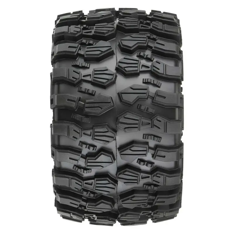 1/10 Hyrax Front/Rear 2.8" Mt Tires Mounted 12Mm Black Raid (2) - Pro1019010 2