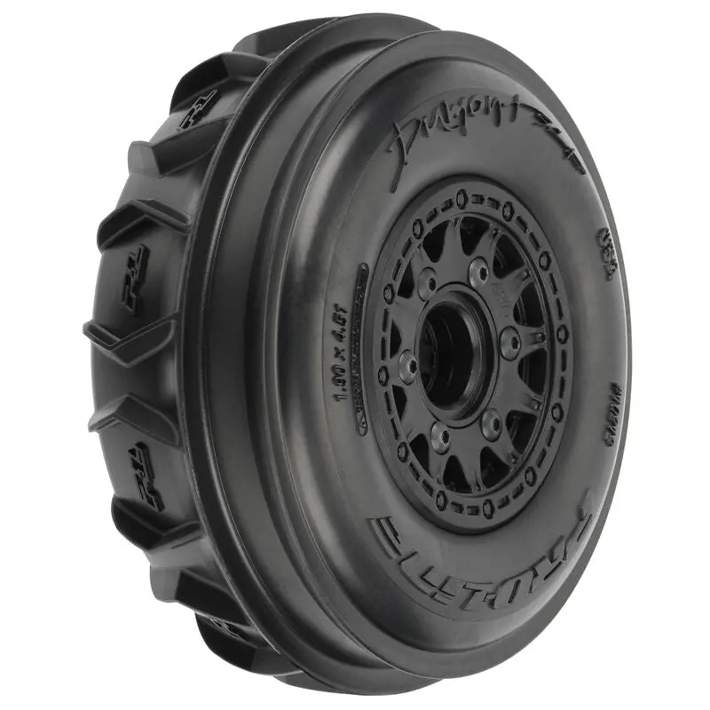 1/10 Dumont Fr Paddle/Rib 2.2"/3.0" Sc Mounted 12Mm Black Raid (2) - Pro1021210 1