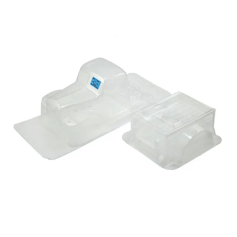 Clear Body, 1946 Dodge Power Wagon With 12.3 Wheelbase: 1/10 Rock Crawlers 1