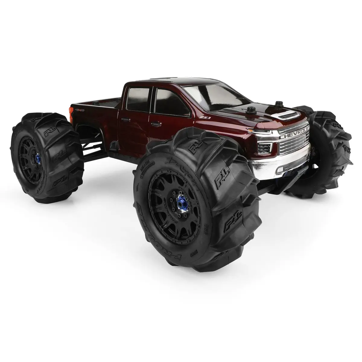 1/8 2021 Chevy Silverado 2500 Hd Clear Body: E-Revo 2.0 & Maxx - Pro358200 2