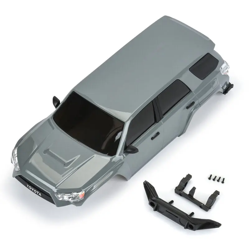 Pro-Line 1/24 2024 Toyota 4Runner Trd Pro Gray Hard Body Assembled: Scx24 1