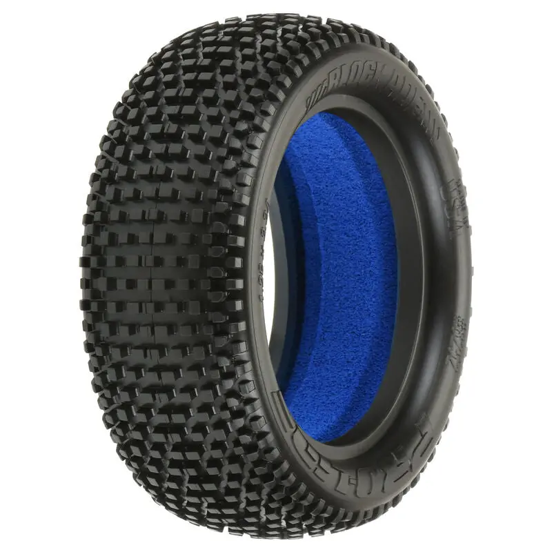 1/10 Front Blockade 2.2 4Wd M3 Tires With Closed Cell Foam Inserts: Off-Road Buggy (2) 1