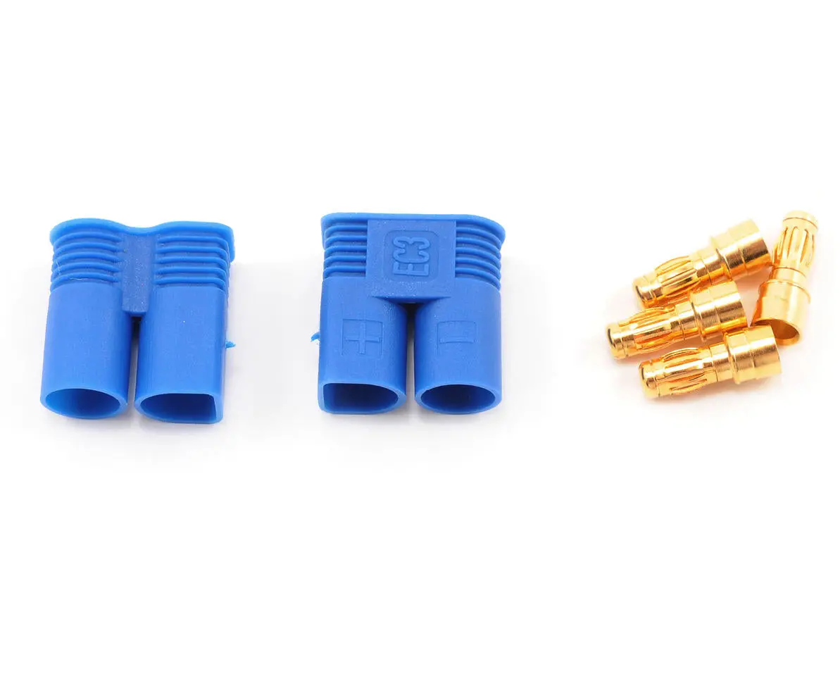Protek Rc Ec3 Style Device Connector (2 Male) 1