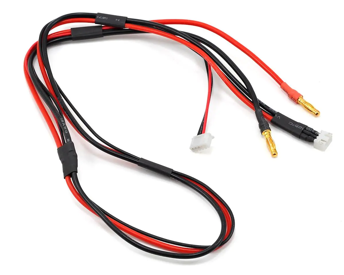 Protek Rc Receiver Balance Charge Lead (2S To 4Mm Banana W/4S Adapter) 1