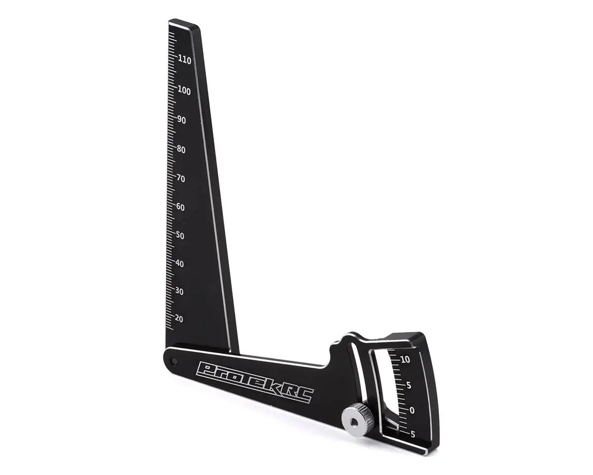 Protek Rc Aluminum Camber Gauge (117Mm Tall) 1