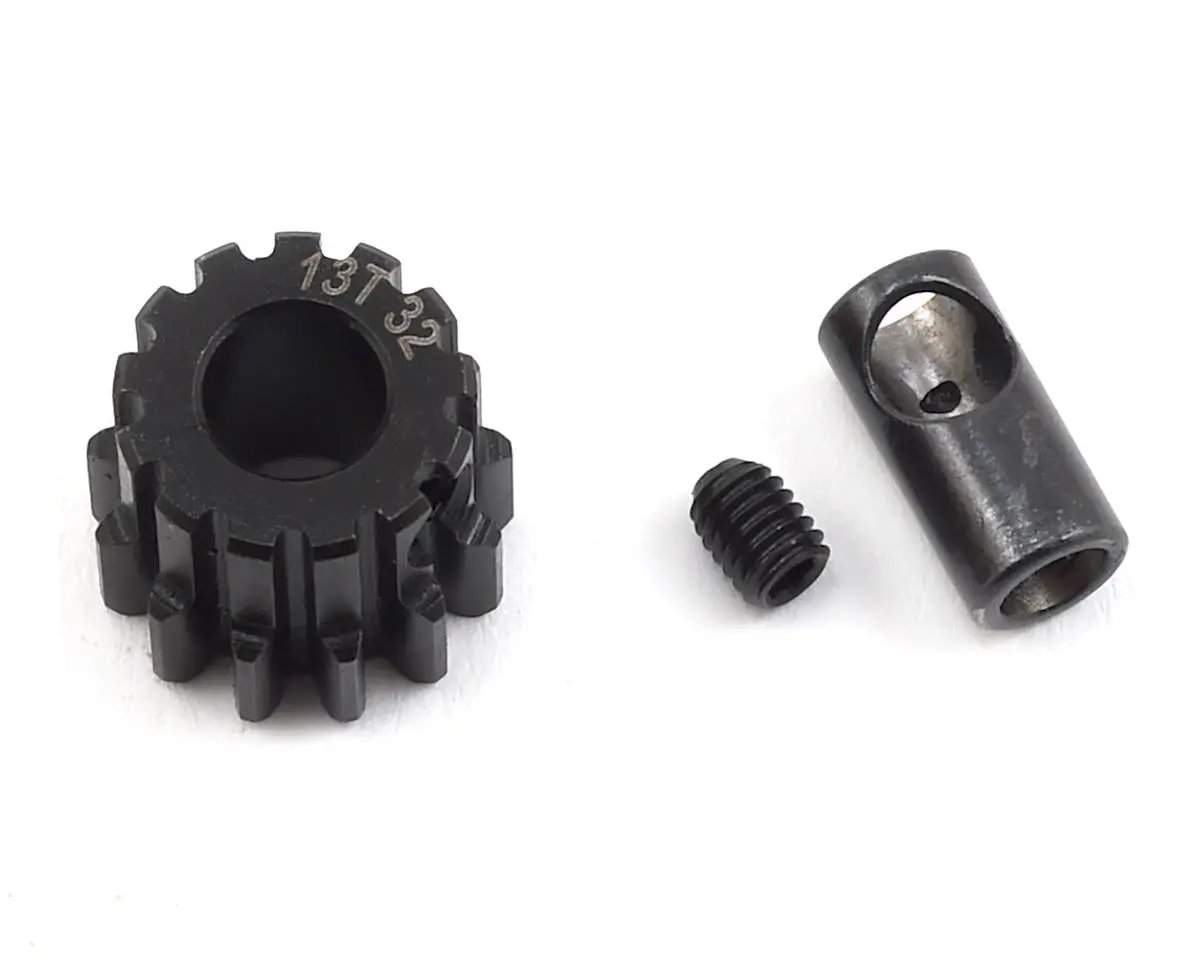 Protek Rc Steel 32P Pinion Gear W/3.17Mm Reducer Sleeve (Mod .8) (5Mm Bore) 1