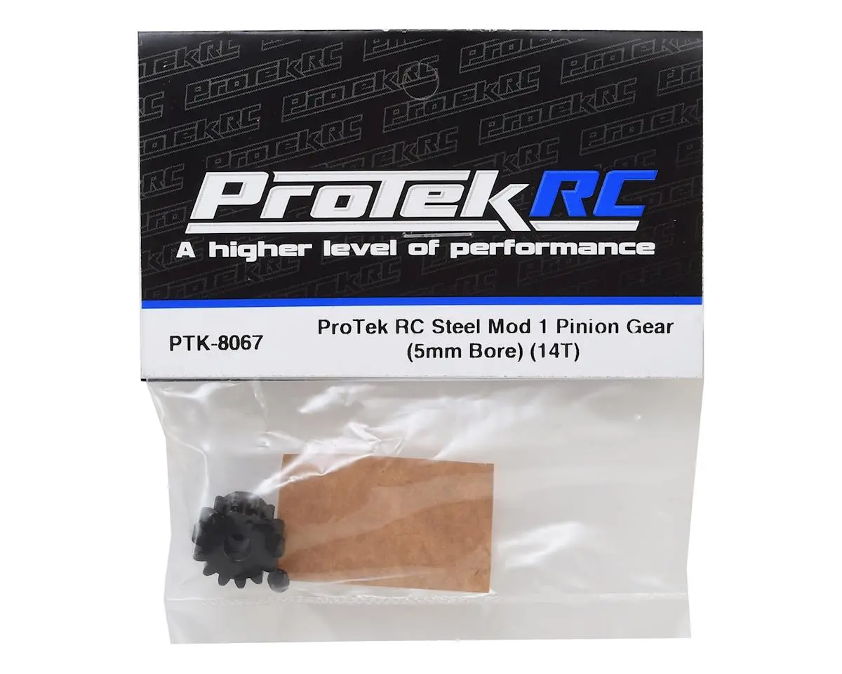 Protek Rc Steel Mod 1 Pinion Gear (5Mm Bore) (14T) 1