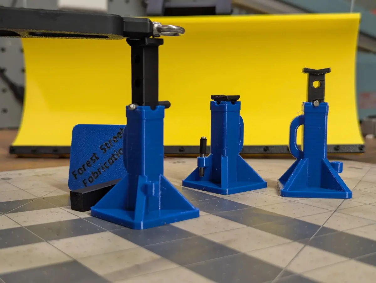 Forest Street Fab 1/10 Scale 22 Ton Jack Stands 3