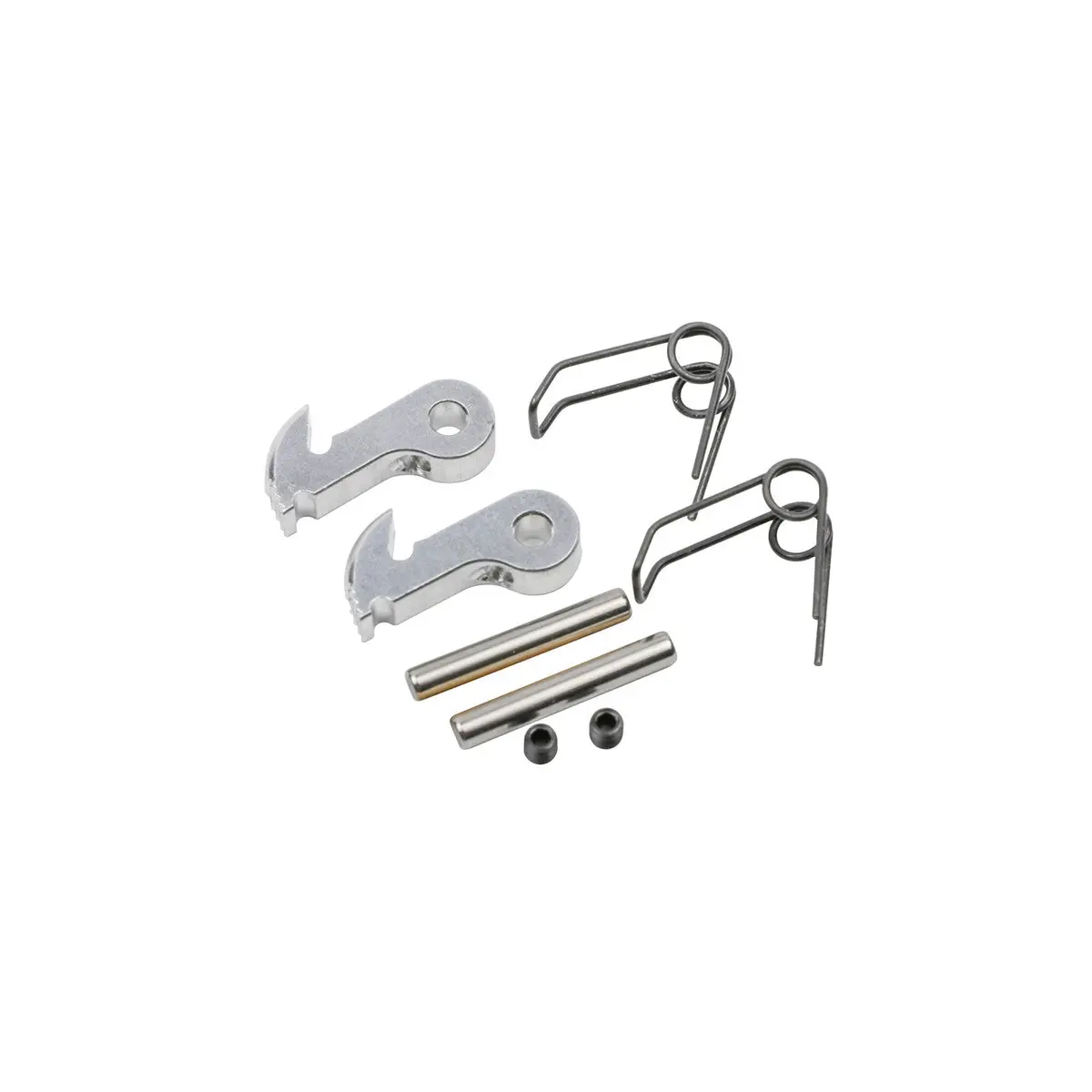Polished & Knurled Front Wheel Changing Lever (2Pcs): Mrx 1