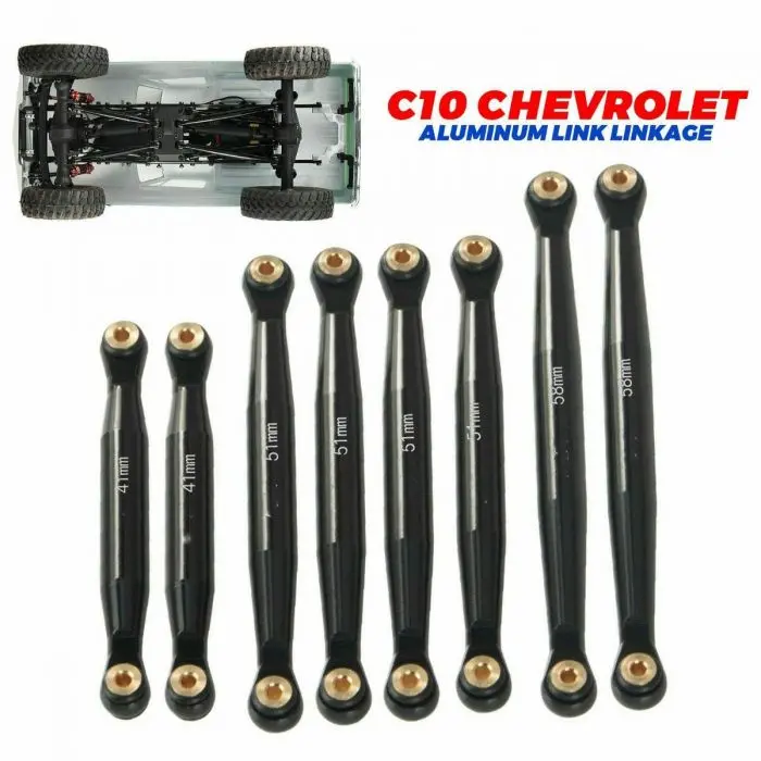Powerhobby Axial Scx24 C10 Chevrolet Aluminum Link Linkage 8/Set 1