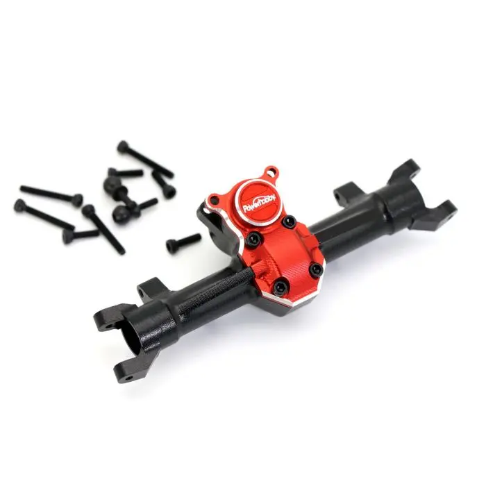Powerhobby Axial Scx24 Aluminum Front Axle Diff Housing Worm Gear Cover 1