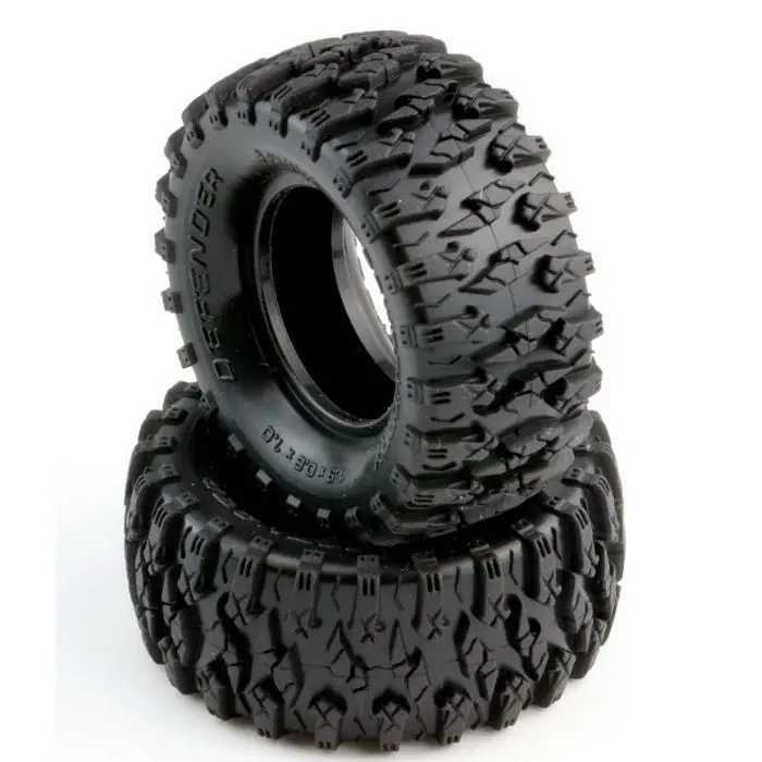 Powerhobby Defender 1.0” Micro Crawler Tires 1/24 Axial Scx24 1