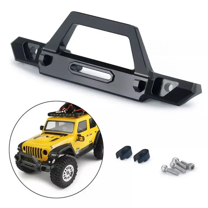 Powerhobby Scx24 Jeep Gladiator Bronco Front Aluminum Bumper 1