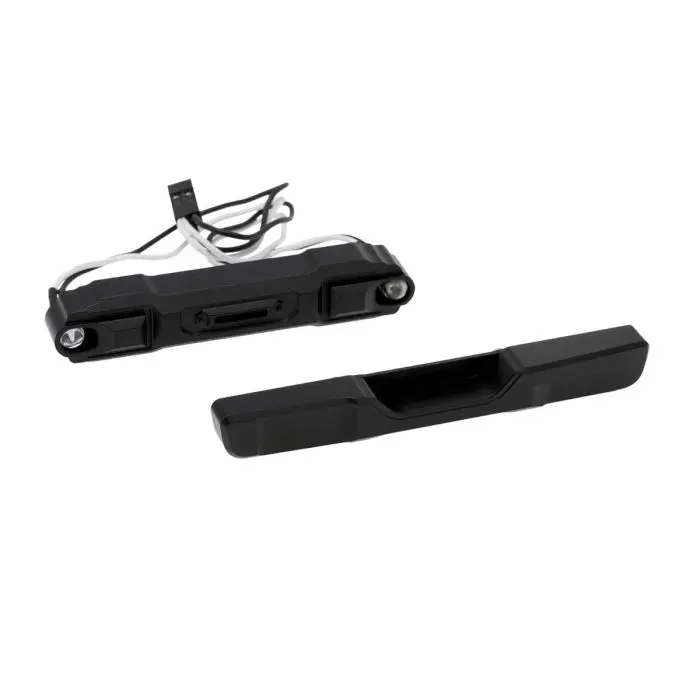 Powerhobby Scx24 Jeep Gladiator Bronco Front Rear Aluminum Bumper With Lights 1