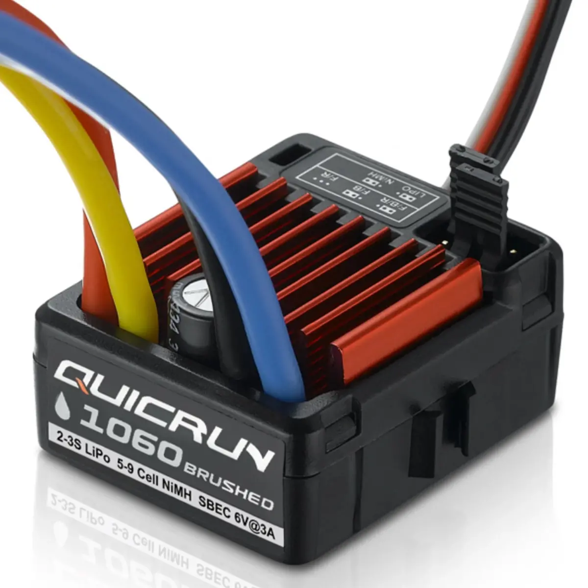 Hobbywing Quicrun 1060 Brushed Esc (2-3S) 1