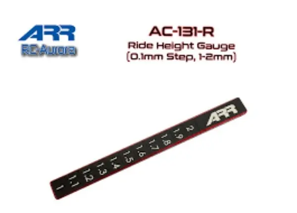 Rc-Aurora Arr Ride Height Gauge (0.1Mm Step, 1-2Mm) 1