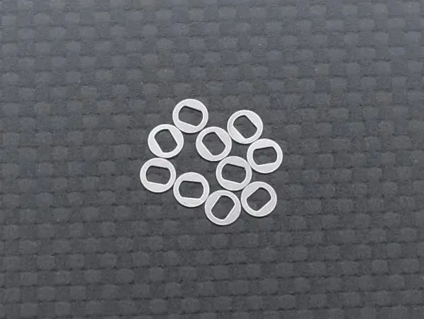 Rc-Aurora Awd Stainless Steel Rim Offset Alignment Shim (0.3Mm X10pcs) 1