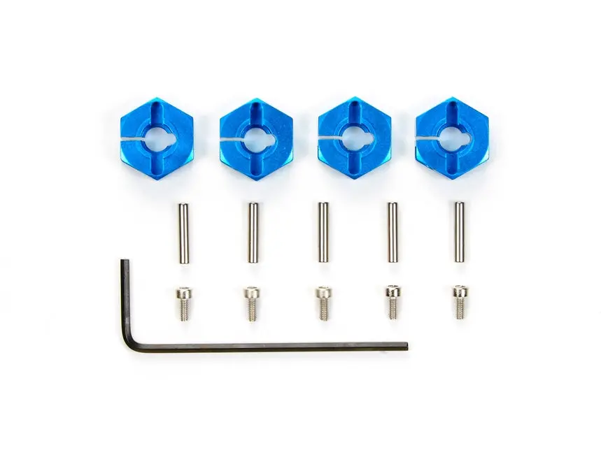 Tamiya Clamp Type Aluminum Wheel Hub (4Mm Thick) 1