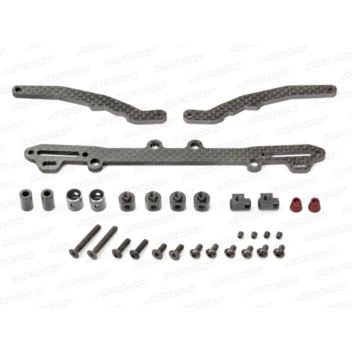 Infinity Rear Carbon Body Mount Set 1