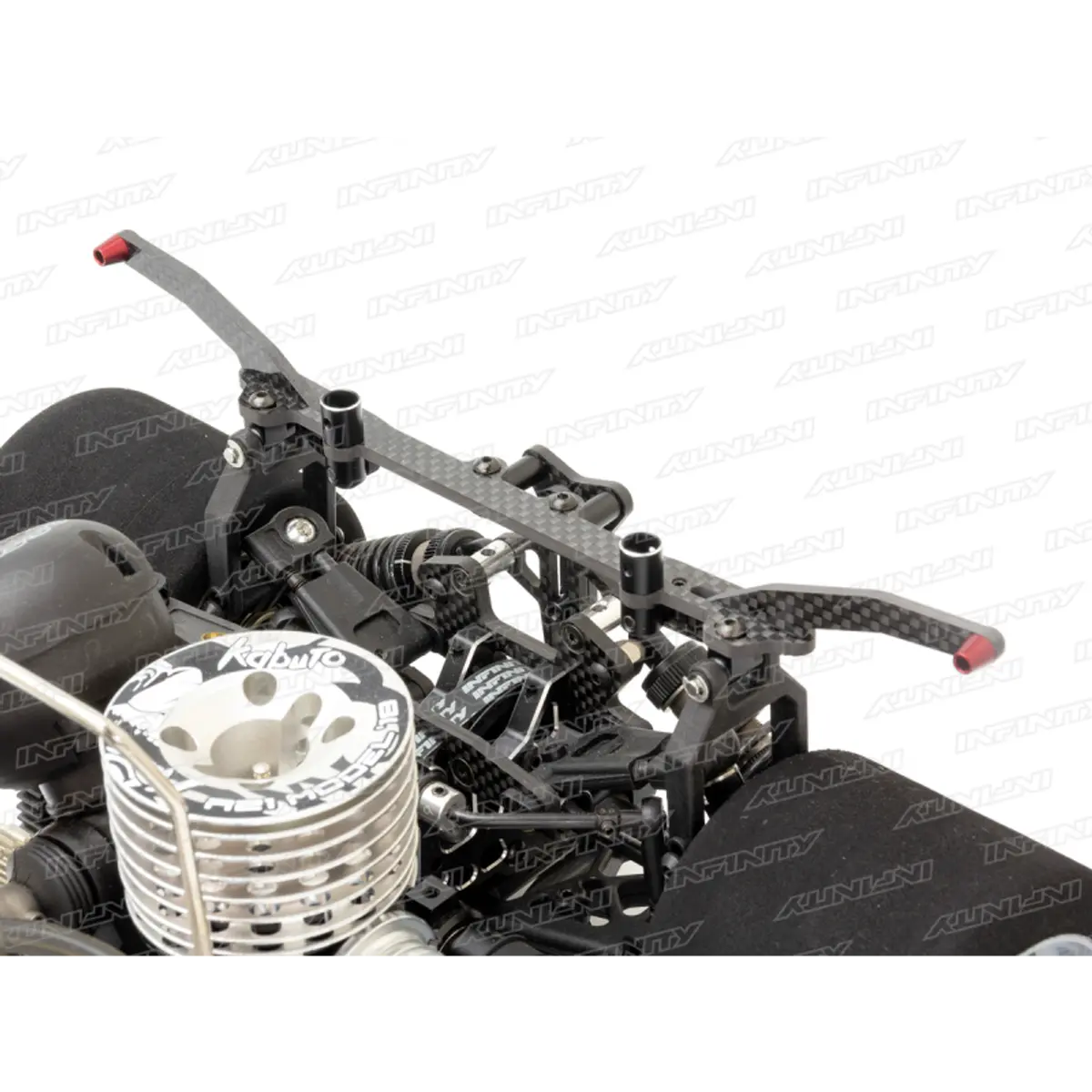 Infinity Rear Carbon Body Mount Set 2