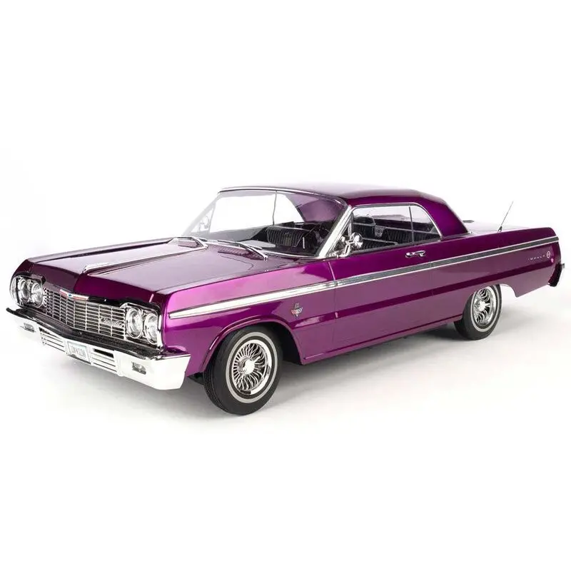 1/10 Sixtyfour Chevrolet Impala Brushed 2Wd Hopping Lowrider Rtr, Purple 1