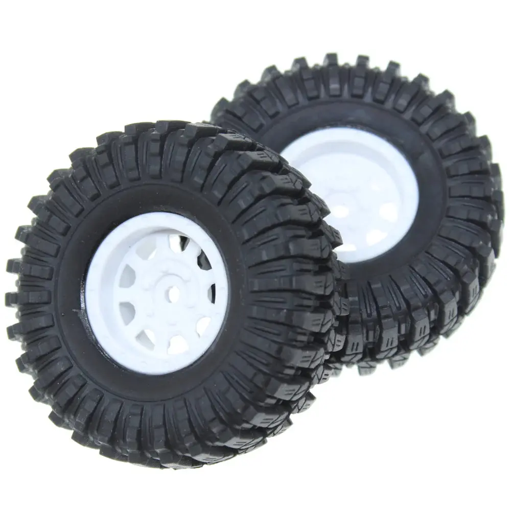 Redcat Pre-Mounted Mt Mud Terrain Crawler Tires (1Pr) 1